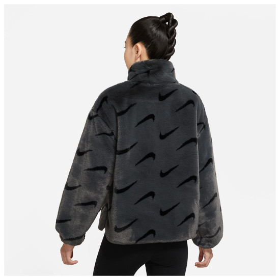 Nike Γυναικείο Jacket Sportswear Fur AOP